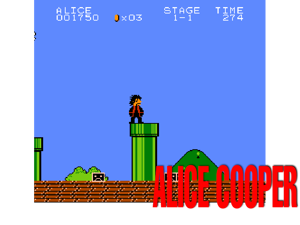Alice Cooper (Older) (SMB1 Hack) Cover